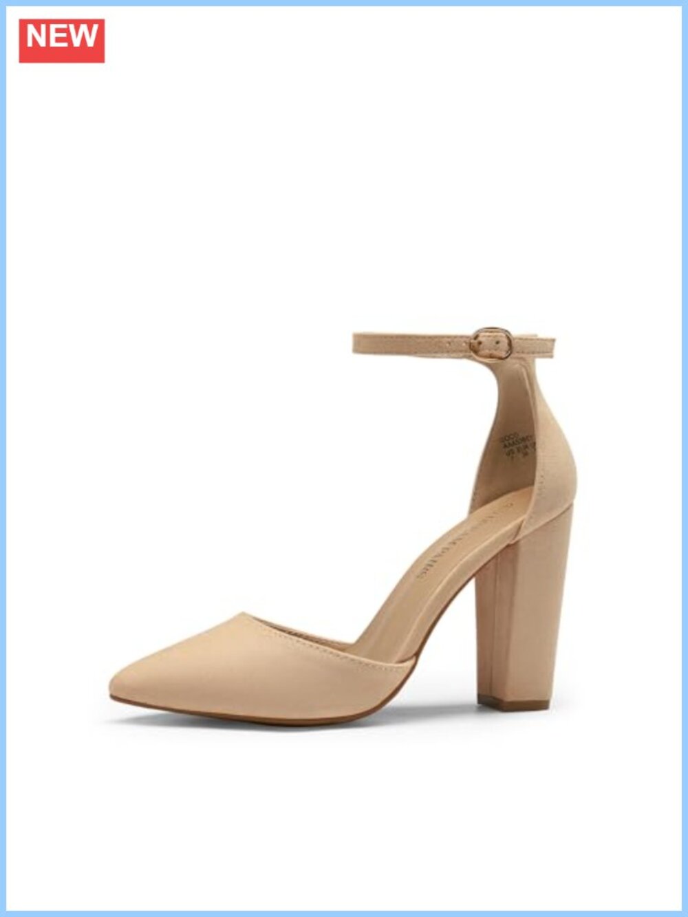 Dream Pairs Women's High Heels Chunky Pumps